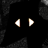 brame. (An asymmetrical deerlike creature.
)