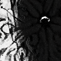 thalassin. (A sunken hollow where a face should be.
)