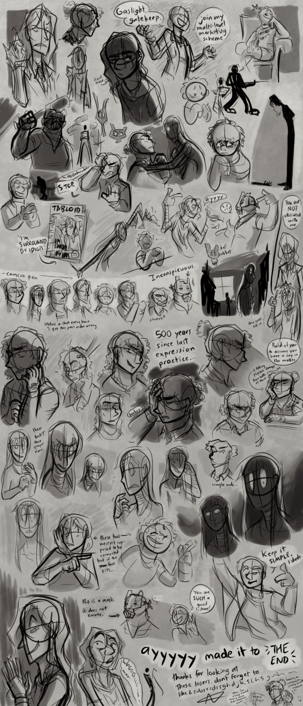 July sketchdump