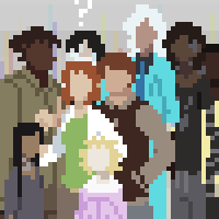 pixel people